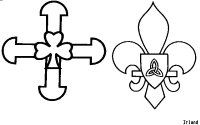 A coloring page of logos worldwide